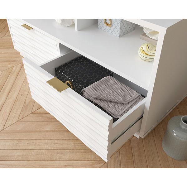 2-Drawer TV Stand w/ Storage