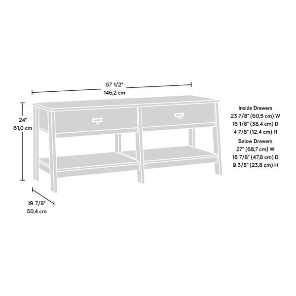 TV Credenza w/ Drawers