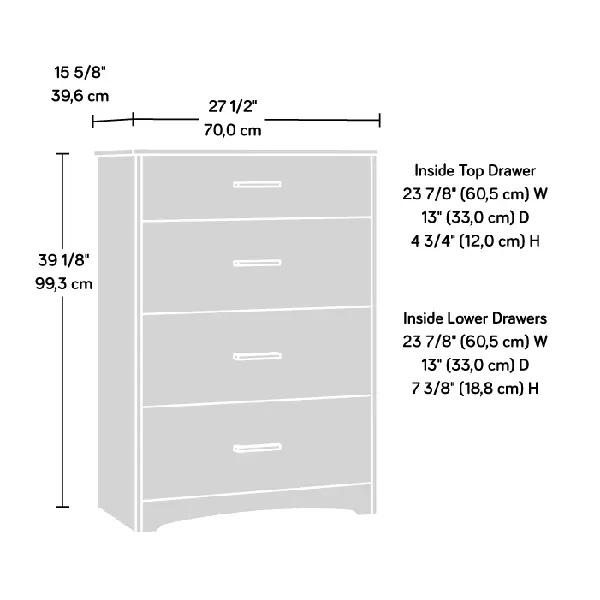 4-Drawer Chest of Drawers