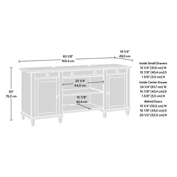 Home Office Credenza Desk