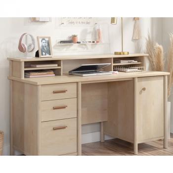 Desktop Hutch Organizer in Natural Maple
