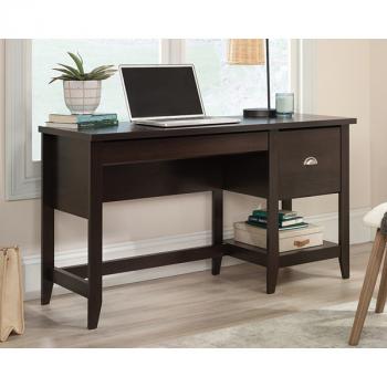 Single Pedestal Desk in Cinnamon Cherry