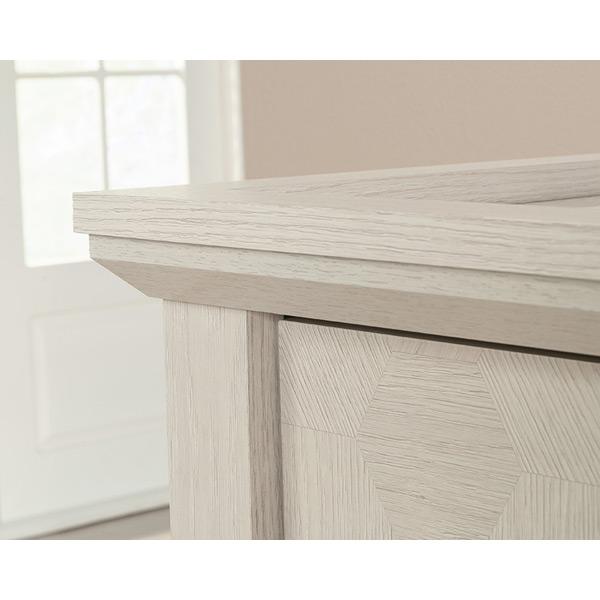 Console Table with Storage in Glacier Oak