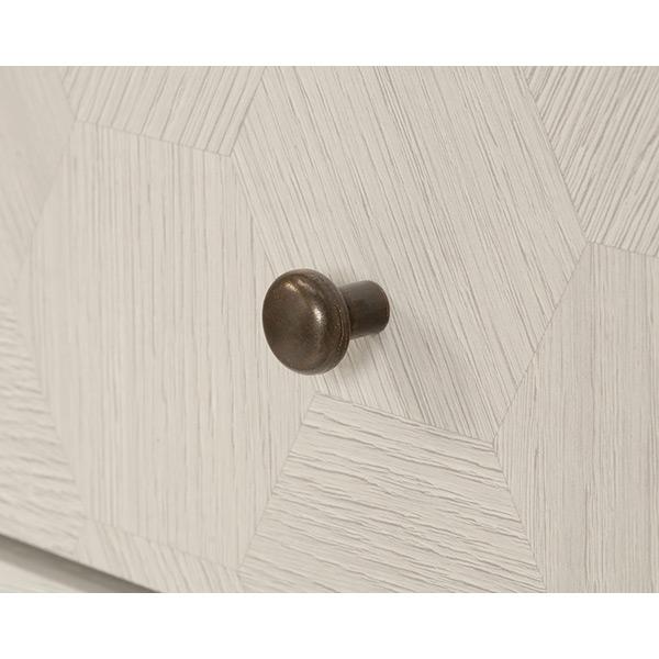 Console Table with Storage in Glacier Oak