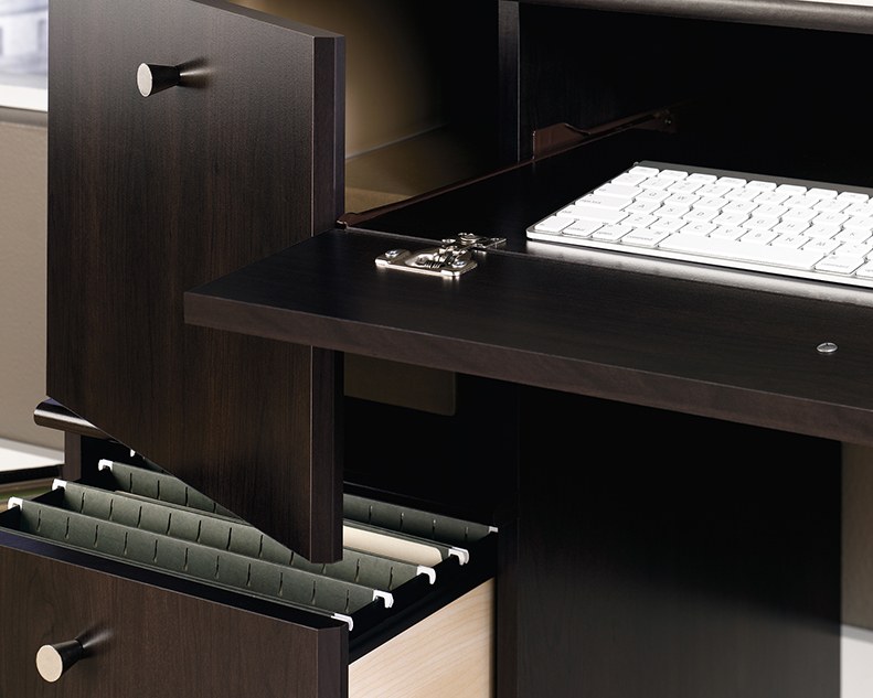 Sauder Select Computer Desk - Cinnamon Cherry