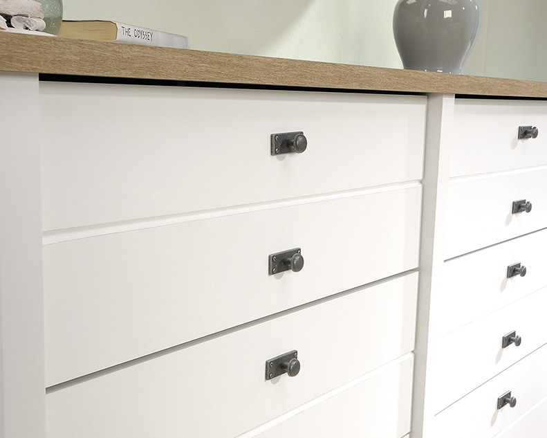 Sauder Cottage Road 6-Drawer Dresser - Soft White