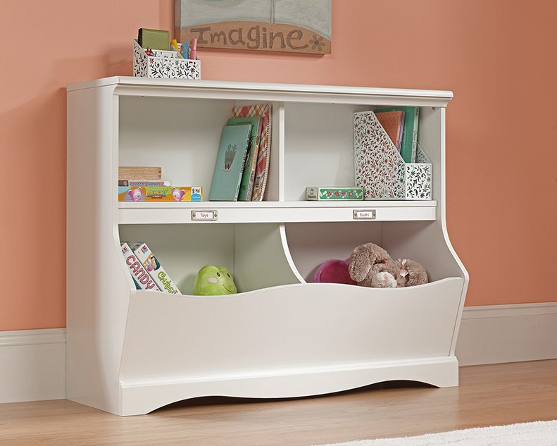 Sauder Select Bookcase/Footboard - Soft White