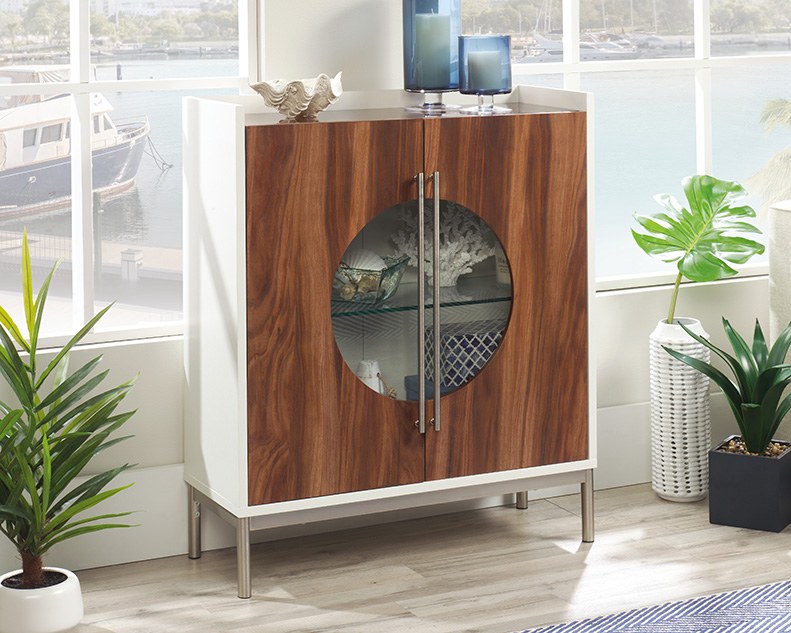Sauder Accent Storage Cabinet - Blaze Acacia