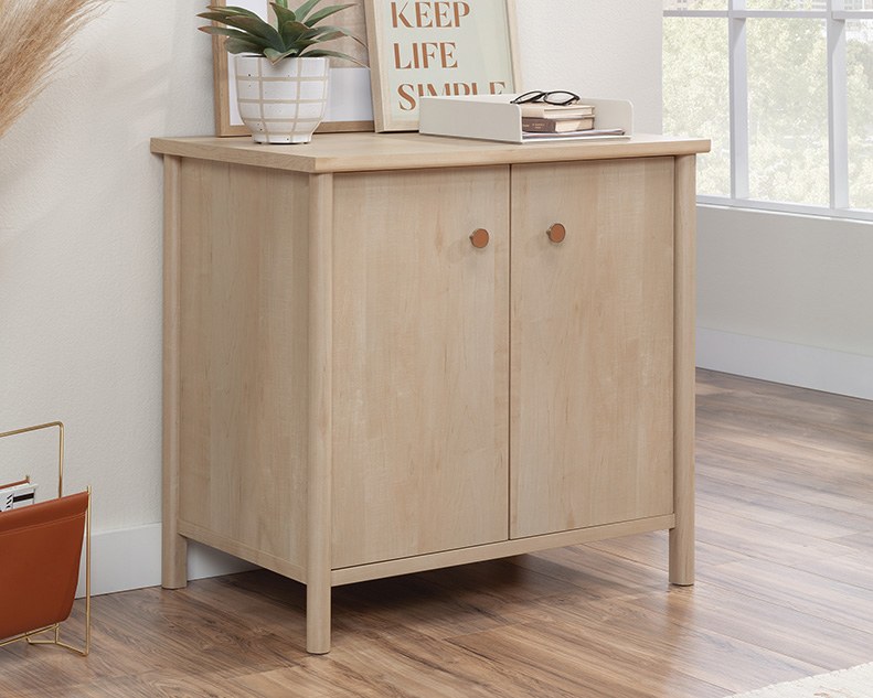 Sauder Whitaker Point 2-Door Storage/Base Cabinet - Natural Maple