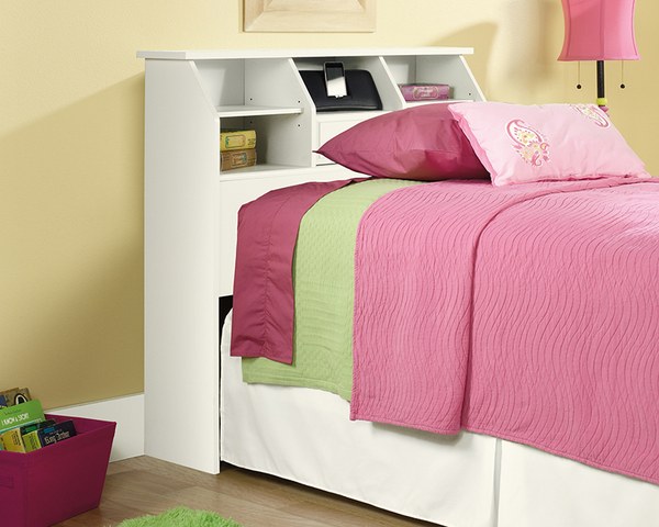 Sauder Shoal Creek Twin Bookcase Headboard - Soft White