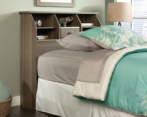 Sauder Shoal Creek Twin Bookcase Headboard - Diamond Ash
