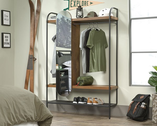 Sauder Hanging Wardrobe - Black
