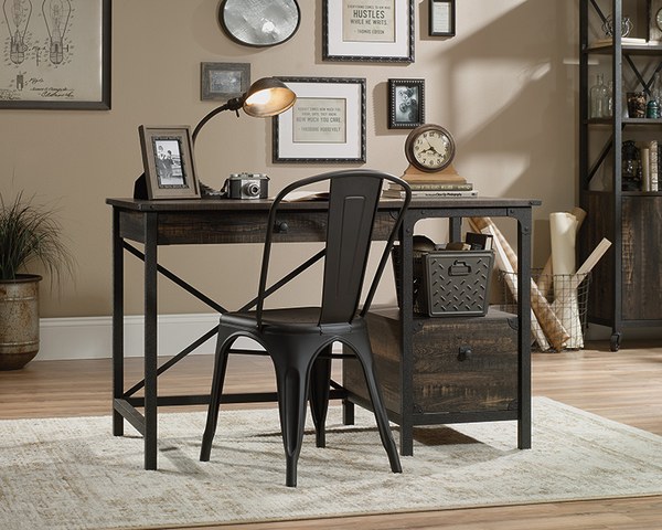 Sauder Desk - Carbon Oak