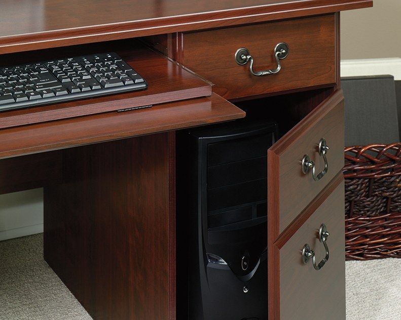 Sauder Heritage Hill Computer Desk - Classic Cherry