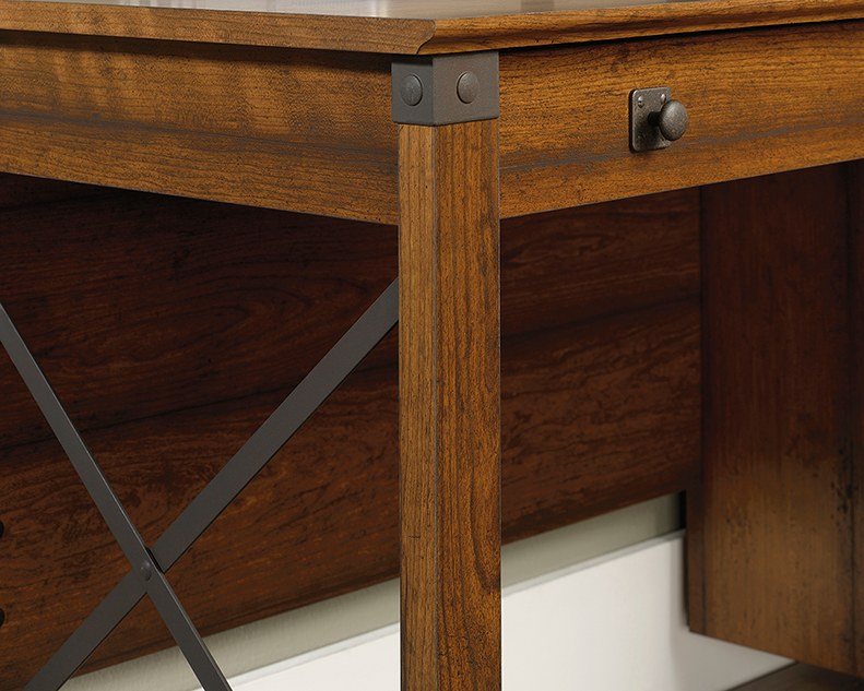 Sauder Carson Forge Desk - Washington Cherry