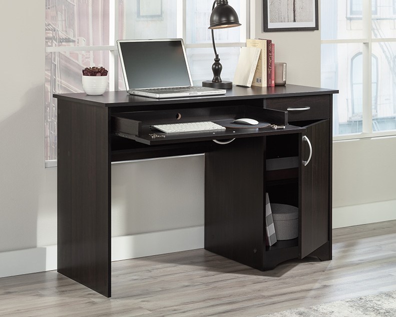 Sauder Beginnings Computer Desk - Cinnamon Cherry
