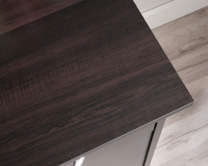 Sauder Beginnings Computer Desk - Cinnamon Cherry