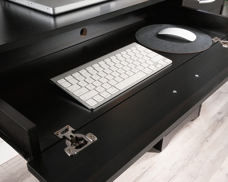 Sauder Beginnings Computer Desk - Cinnamon Cherry