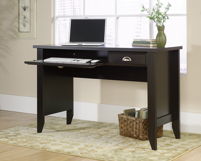 Sauder Shoal Creek Computer Desk - Jamocha Wood