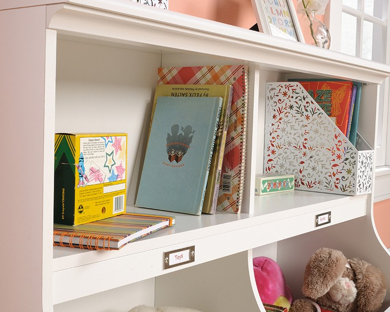 Sauder Select Bookcase/Footboard - Soft White