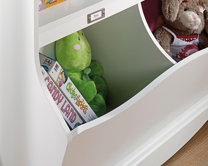 Sauder Select Bookcase/Footboard - Soft White