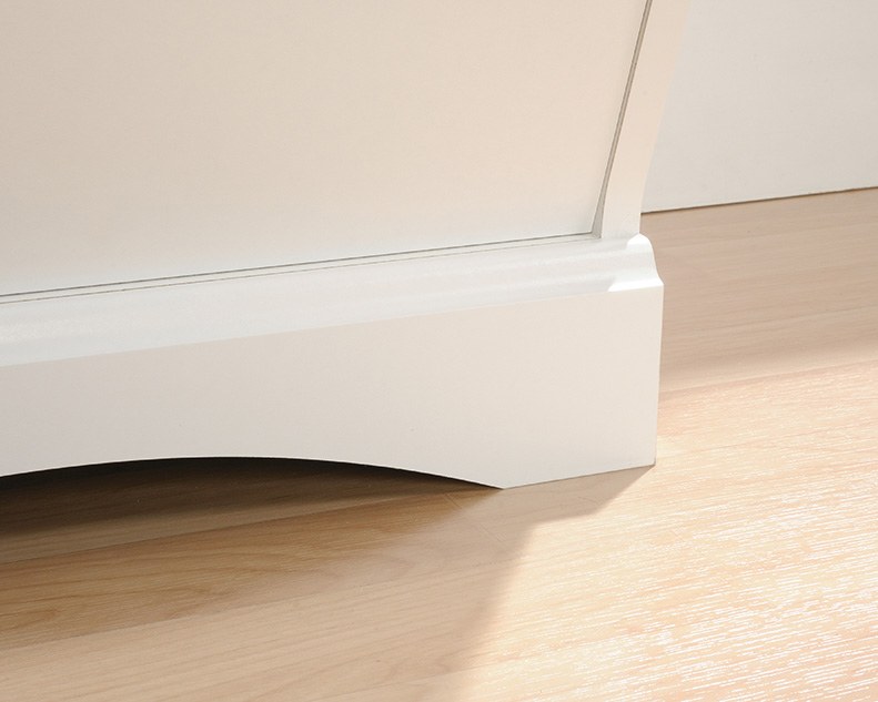 Sauder Select Bookcase/Footboard - Soft White