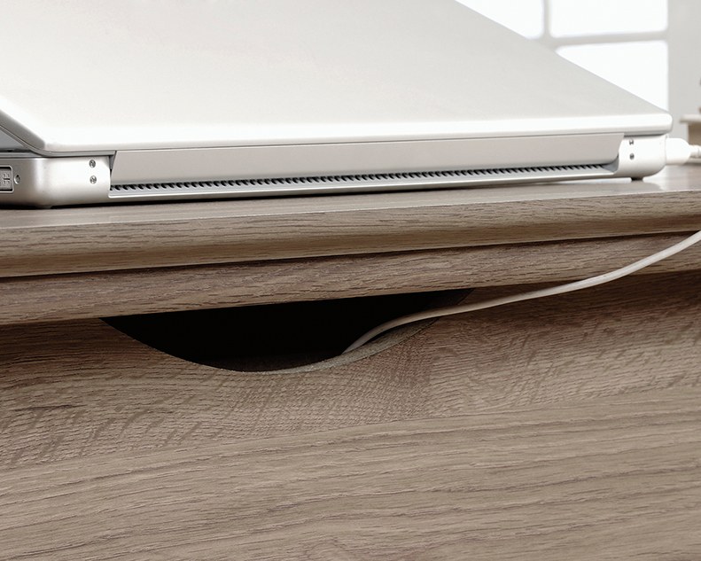 Sauder Barrister Lane Executive Desk - Salt Oak
