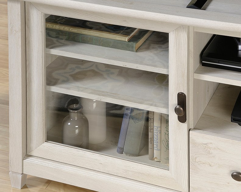 Sauder Edge Water Entertainment Credenza - Chalked Chestnut