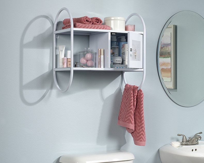 Sauder Cottage Road Wall Cabinet - White