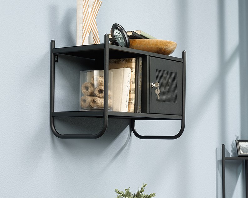 Sauder Wall Cabinet - Black