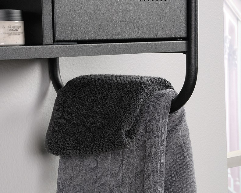 Sauder Wall Cabinet - Black