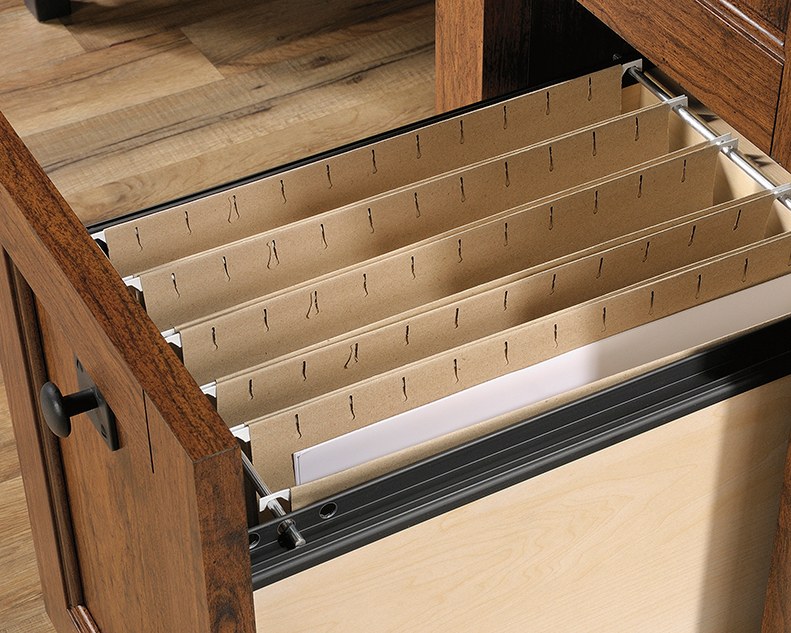 Sauder Carson Forge Computer Desk - Washington Cherry