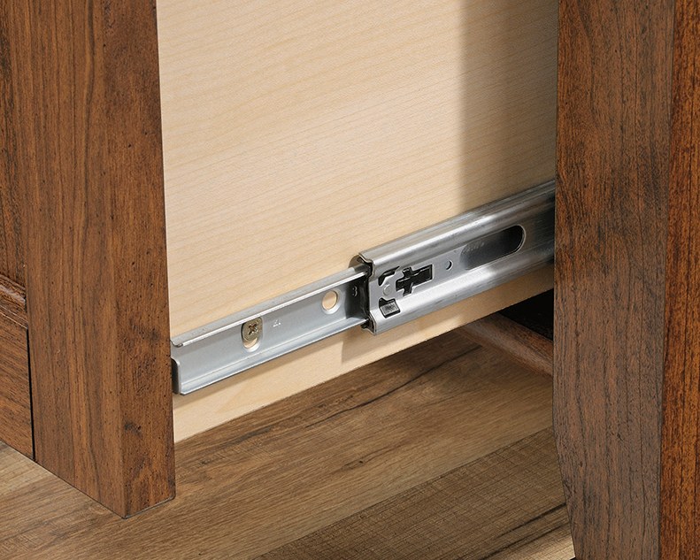 Sauder Carson Forge Computer Desk - Washington Cherry