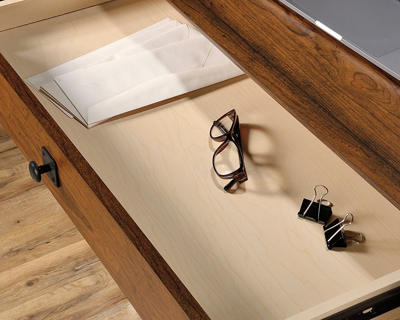 Sauder Carson Forge Computer Desk - Washington Cherry