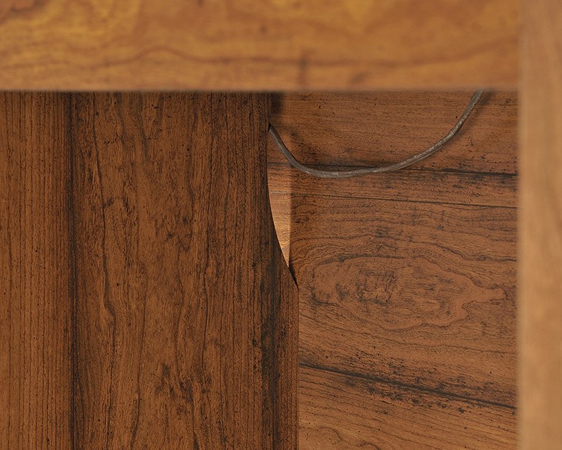 Sauder Carson Forge Computer Desk - Washington Cherry