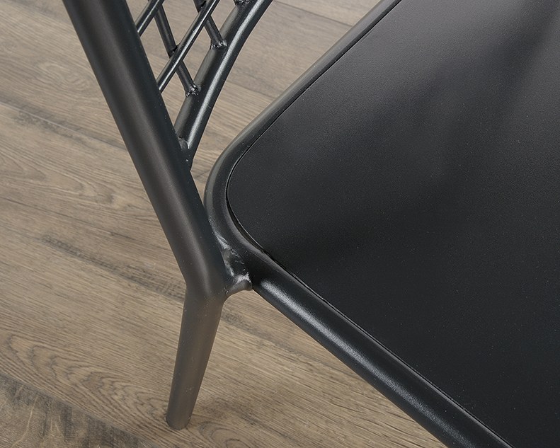 Sauder Metal Chair (set of 2) - Black