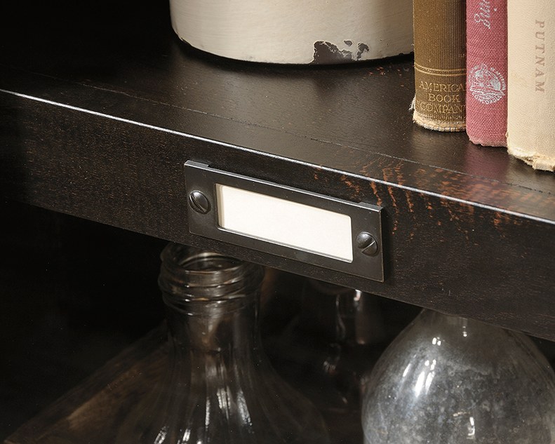 Sauder Credenza - Char Pine