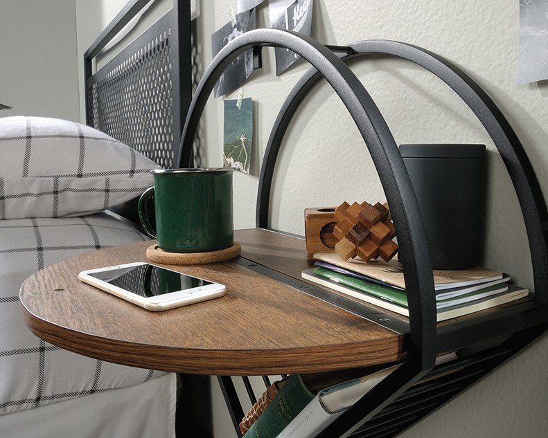 Sauder Hanging Night Stand - Black