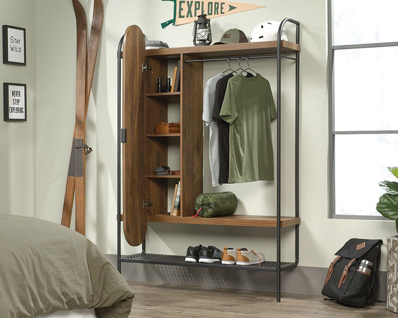 Sauder Hanging Wardrobe - Black