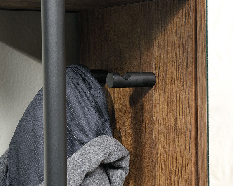 Sauder Hanging Wardrobe - Black