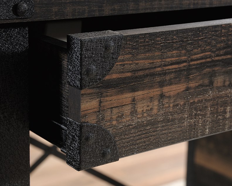 Sauder Desk - Carbon Oak