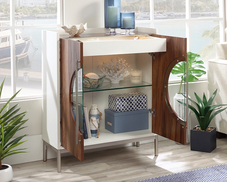 Sauder Accent Storage Cabinet - Blaze Acacia