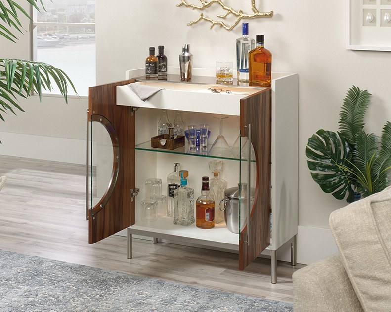 Sauder Accent Storage Cabinet - Blaze Acacia