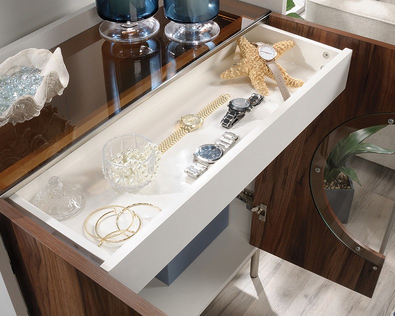 Sauder Accent Storage Cabinet - Blaze Acacia
