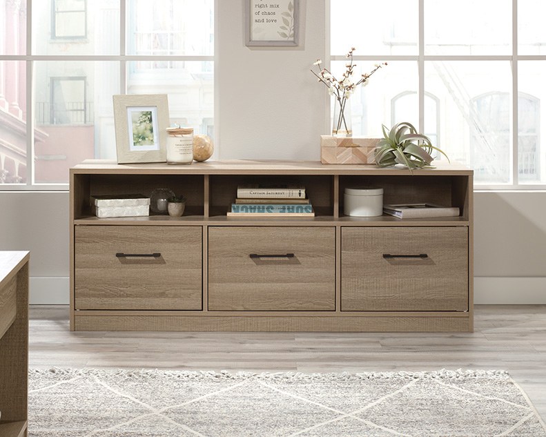 Sauder Beginnings Credenza - Summer Oak
