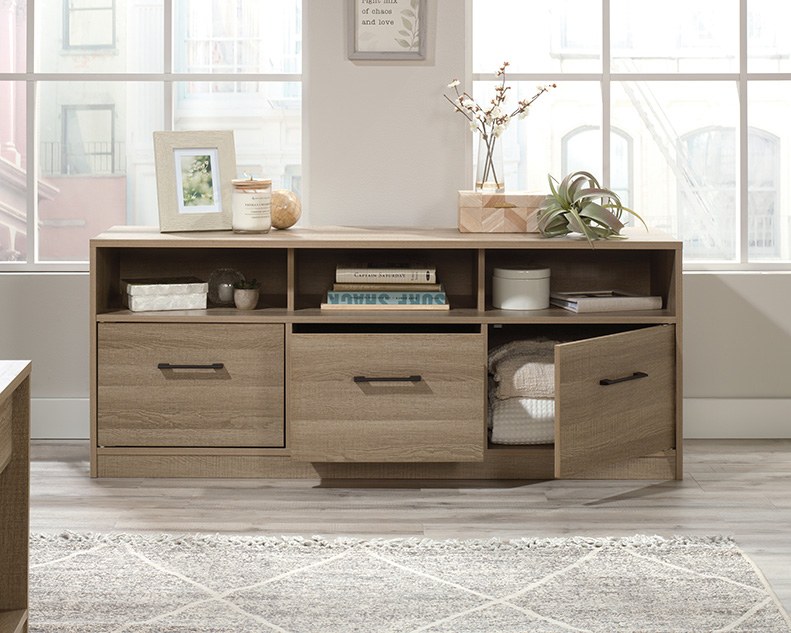 Sauder Beginnings Credenza - Summer Oak