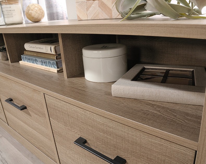 Sauder Beginnings Credenza - Summer Oak