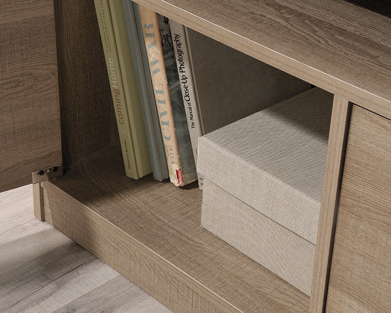 Sauder Beginnings Credenza - Summer Oak