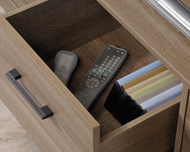 Sauder Beginnings Credenza - Summer Oak