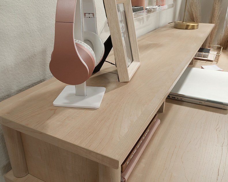 Sauder Whitaker Point Desktop Hutch Organizer - Natural Maple